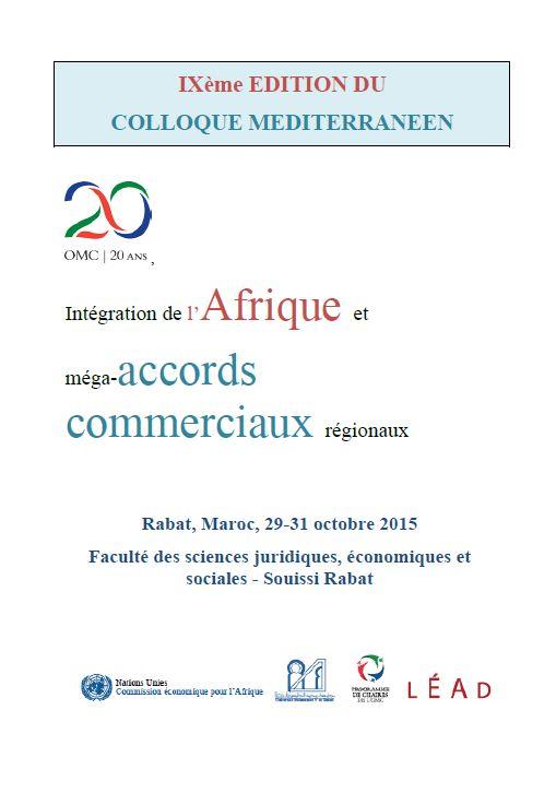 Intégration de l'Afrique et méga-accords commerciaux régionaux