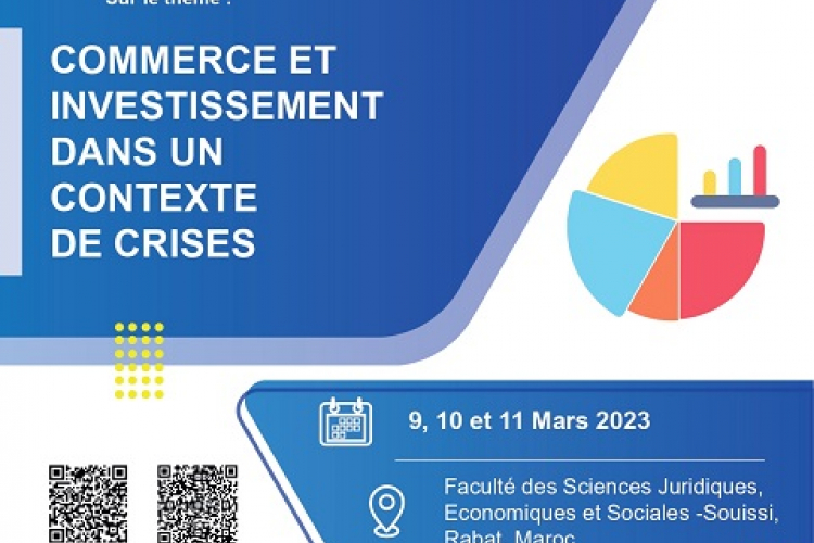 14 éme Colloque International du Rabat - Commerce et Investissement dans un contexte de crises